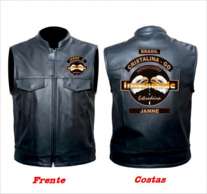 colete oficial motoclube